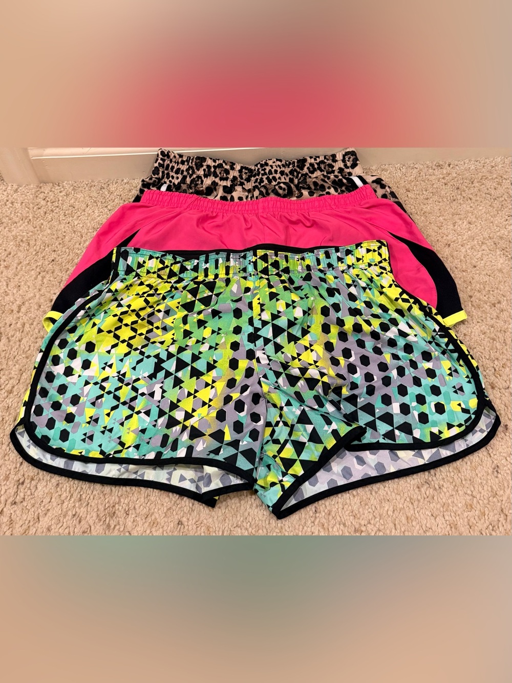 Women’s running shorts x3 VS sport, Nike